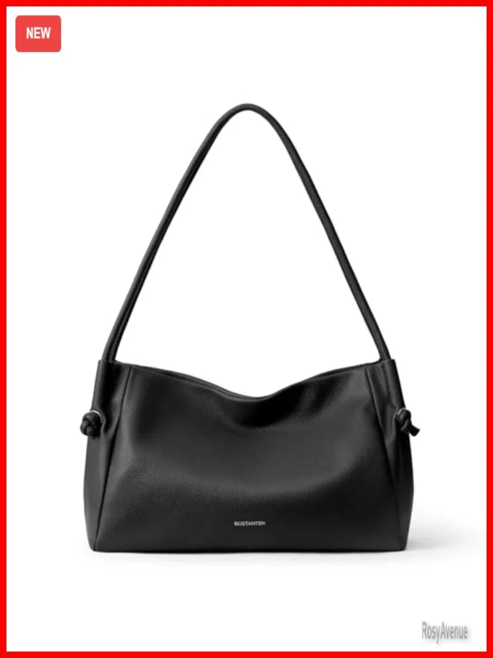 Pebbled Vegan Leather Hobo Shoulder Bag Lightweight Purse Work Travel